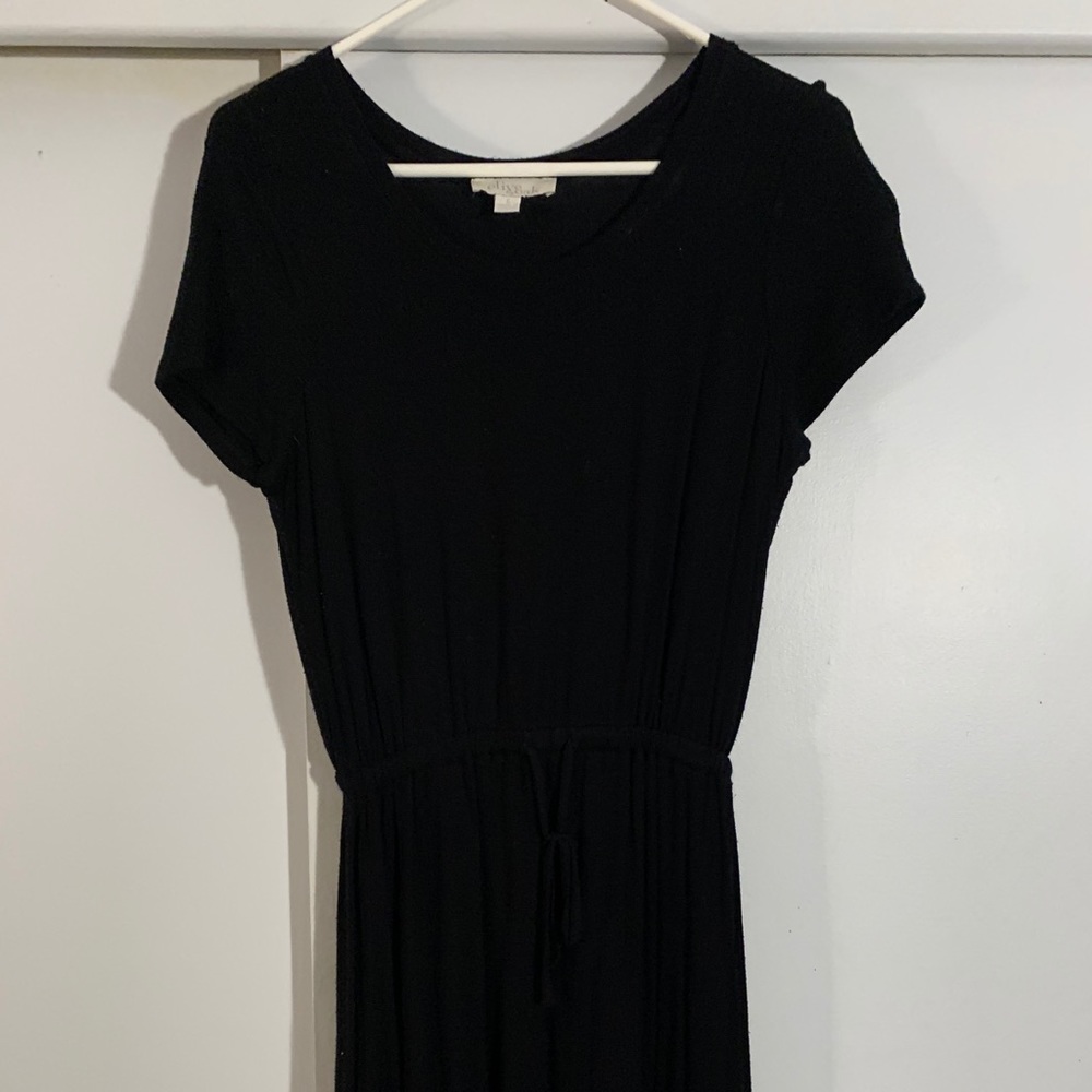 Olive and oak black dress